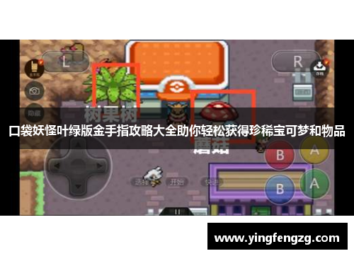 口袋妖怪叶绿版金手指攻略大全助你轻松获得珍稀宝可梦和物品